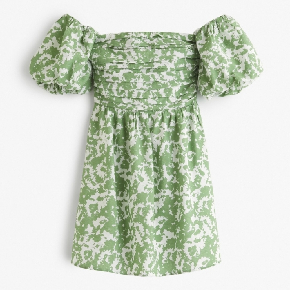 NWT Abercrombie & Fitch Emerson Off-The-Shoulder Dress
